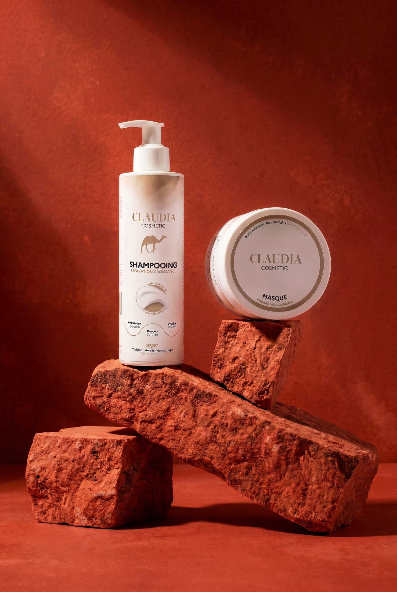Duo Réparation & Croissance - Shampooing + Masque